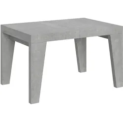 Ausziehbarer Tisch 90x140/244 cm Naxy-Zement