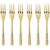 Sambonet Venezia Kuchengabeln goldfarben 6 St.