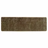 vidaXL Teppichläufer MARSA Waldgrün 150 x 50 cm Polyester und PVC