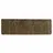 vidaXL Teppichläufer MARSA Waldgrün 150 x 50 cm Polyester und PVC