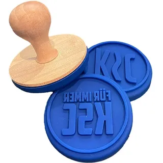 Karlsruher SC Stempel blau
