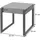 MCW Beistelltisch, quadratisch grau