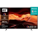 Hisense QLED-Fernseher (164 cm/65 Zoll, 4K Ultra HD, Smart-TV) grau