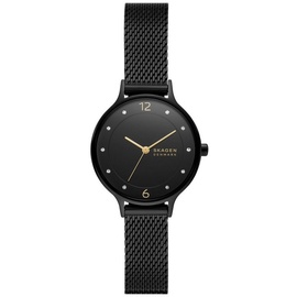 Skagen ANITA SKW3112 Armbanduhr, Damenuhr, analog, schwarz