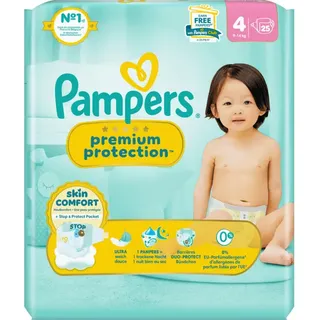 Pampers Premium Protection Gr. 4 (9-14 kg) 25 St.