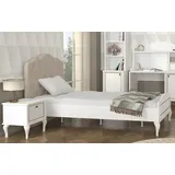 JV Möbel Jugendzimmer Set Bett Nachttisch Moderne Möbel Schlafzimmer Stil 2tlg