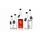 Ritzenhoff & Breker Mara Flasche transparent 250 ml 6-tlg.
