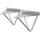 ML-Design Regalhalterung 2 Stück 160 mm 3,0 x 4,0 cm