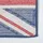 Homescapes Badematte Union Jack Blau/Weiß 45 x 75 cm