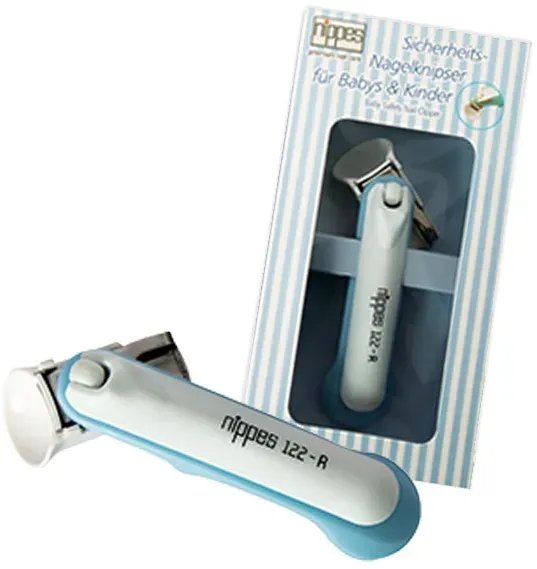 Nippes Sicherheits-Nagelknipser für Babys & Kinder Blau