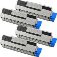 Ampertec 4 Kompatible Toner ersetzt Oki 46507508-05 Multipack KCMY