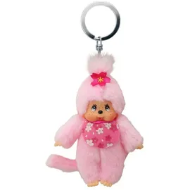 Monchhichi Kirschblüten-Mädchen | 10 cm | Monchhichi | Sekiguchi | Schlüssel-Anhänger | Gr.: onesize