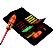 WERA Kraftform Kompakt VDE 17 RA 1 17-tlg. - rot/gelb