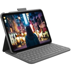 Logitech Slim Folio Hülle und Tastatur für Apple iPad 10,9" (2022) und iPad 11" (A16/2025)