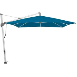 Glatz Ampelschirm Sombrano S+ ø 350 cm Polyacryl Blau 400 x 300