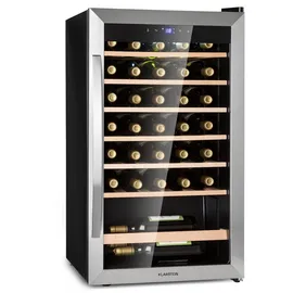 Klarstein Vinamour 32 Uno Weinkühlschrank 1 Zone 95 L / 36 Flaschen 4-18°C Touch