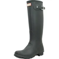 Hunter Original Tall Tri Colour Logo Boot Black Größe EU 37 - Schwarz - 37