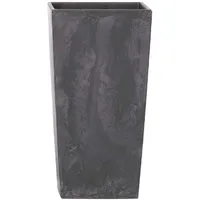 Prosperplast Urbi Square Beton Effect 32,5 x 32,5 x 61 cm anthrazit