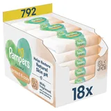 Pampers Harmonie Protect & Care Feuchttücher 18 Packungen = 792 Feuchttücher, | Gr.: onesize
