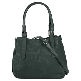 Samantha look Handtasche echt Leder, Damen, 021690 Made in Italy