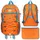 krumad Wanderrucksack 25L Faltbar Orange