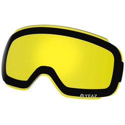 YEAZ Skibrille TWEAK-X wechselglas für ski- snowboardbrille, Magnetisches Wechselglas für TWEAK-X Skibrille gelb