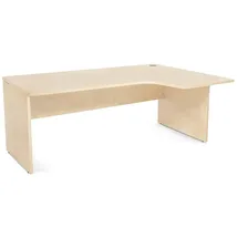 Rocada Schreibtisch Work L-Form rechts BxTxH 180x120x72cm melaminbeschichtet buche