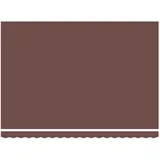 vidaXL Manuell einziehbare Markise 4,5 x 3,5 m braun