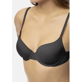 DORINA Bügel-BH "Michelle", Damen, Gr. 70, Cup B, schwarz, Obermaterial: 56% Polyamid, 32% Polyester, 12% Elasthan, unifarben, BHs Bügel-BH, leicht gepolstert, weicher Stoff