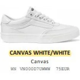 Vans Brooklyn LS Damen Weiß 39