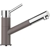 Kano Küchenarmatur Einhebelmischer Vulkan-Grau