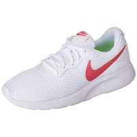 Nike Damen Tanjun Trainers DJ6257 Sneakers Schuhe (UK 5 US 7.5 EU 38.5, White sea Coral Volt Black 105) - 38.5 EU