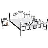 moebel-direkt-online möbel direkt online Metallbett in 3 Größen Metallbett