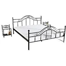 moebel-direkt-online möbel direkt online Metallbett in 3 Größen Metallbett