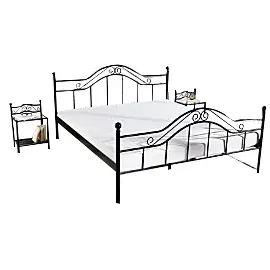 moebel-direkt-online möbel direkt online Metallbett in 3 Größen Metallbett