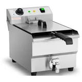 Royal Catering Elektro-Fritteuse - 13 l 3200 W - Ablasshahn -