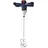 Varan Motors 20V 2Ah Mischer + Ladegerät für Putz, Zement, Mörtel, Kleber, Gips