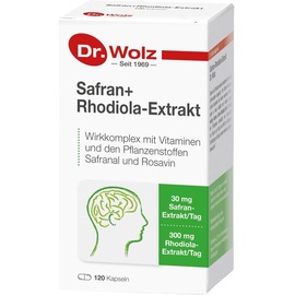 Dr. Wolz Zell GmbH Zell Safran+Rhodiola-Extrakt Kapseln 120 St.