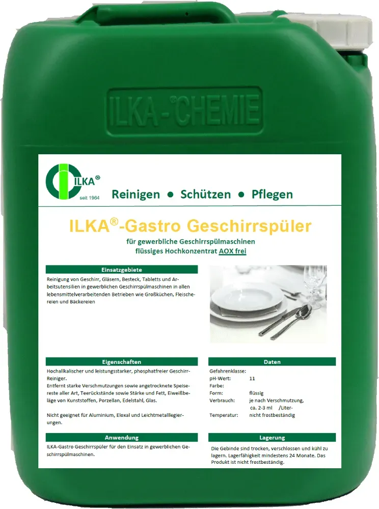 ILKA - Gastro Geschirrspüler - 10ltr