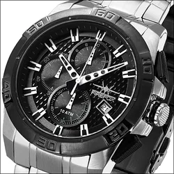 FIREFOX - CHRONOGRAPH PHANTOM - schwarz / 50 MM