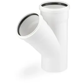 Rehau RAUPIANO PLUS Einfachabzweig DN 50/50, 87 Grad