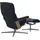 Stressless Fußhocker Mayfair Leder 55 x 41 x 39 cm Blau