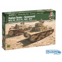 Italeri Italienische Panzer Semoventi M13/40 - M14/41 - M40 - M41 15768