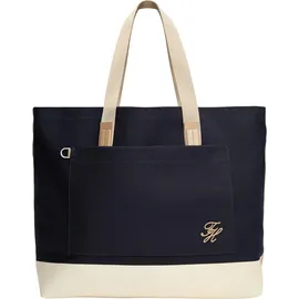 Tommy Hilfiger Th Summer Tote Canvas Space Blue