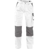 DASSY Hose Boston Damen WEIß/ZEMENTGRAU, Gr. 34