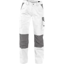 DASSY Hose Boston Damen WEIß/ZEMENTGRAU, Gr. 34