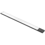 Emuca Wiederaufladbare Led-wandleuchte Kaus Black Mit Usb Aufladbar switch, 400mm, Schwarz, Mit Näherungssensor, L400mmkunststoff und Aluminium, Schwarzer Metallic-lack - Multicolor - One Size