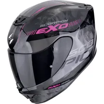 Scorpion Motorrad Helm Integralhelm L - Scorpion EXO-391 Ava - schwarz-pink