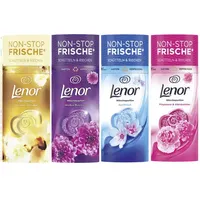 4tlg. Mix-Set Lenor Wäscheparfüm Orchidee Blütenfrische Aprilfrisch Pfingstrose