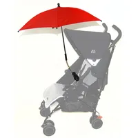 Baby Sonnenschirm kompatibel mit BabyStyle Oyster Max Gem Imp rot